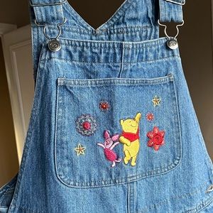 Vintage Disney Winnie The Pooh Overalls